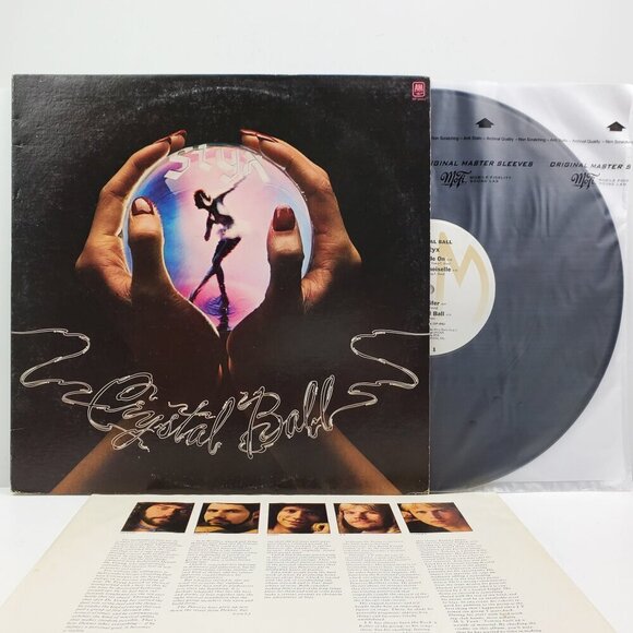 Styx Crystal Ball Vinyl Record LP 1976 Original SP-4604 Monarch VG+ - Picture 1 of 10